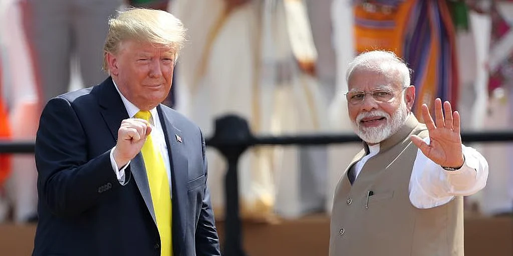 TNIEimport2022818originalNarendraModiDonaldTrumpAP