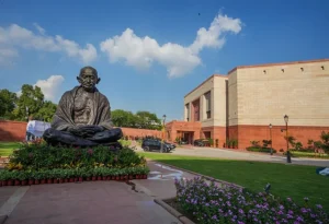 new-parliament-gandhi-statue-edi